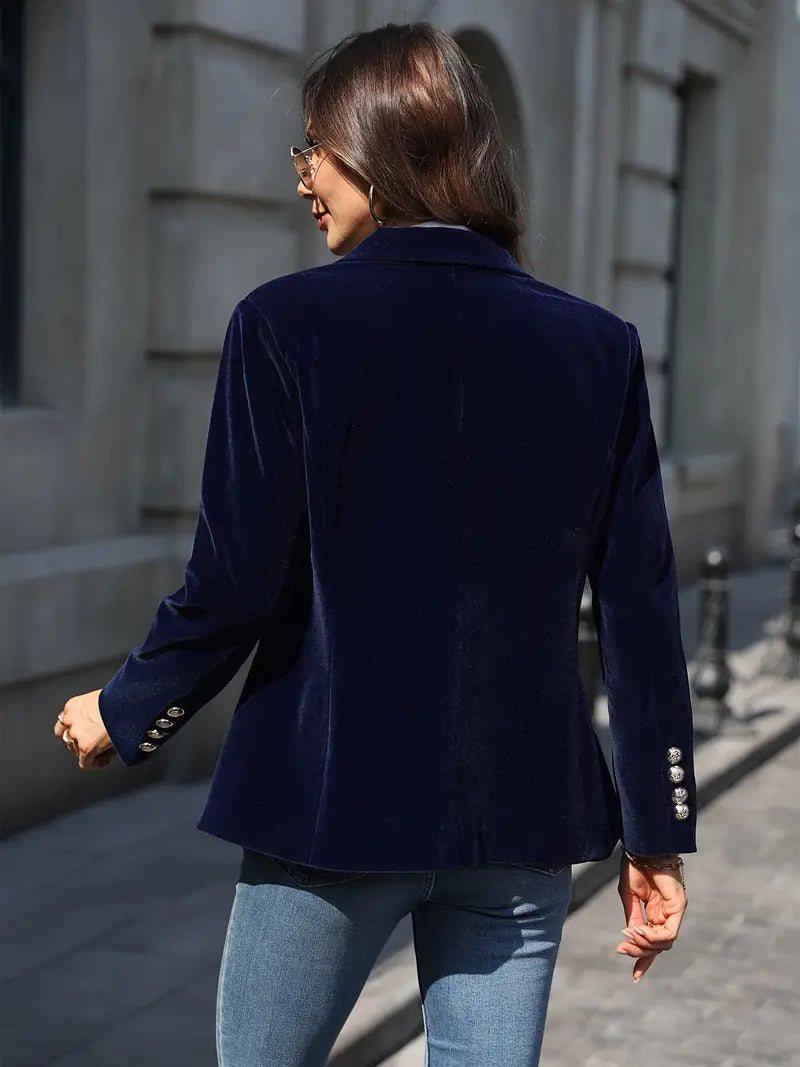 Zara | Fluwelen Blazer