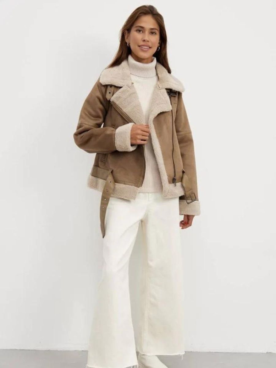 Paula |dubbelgevoerde jas