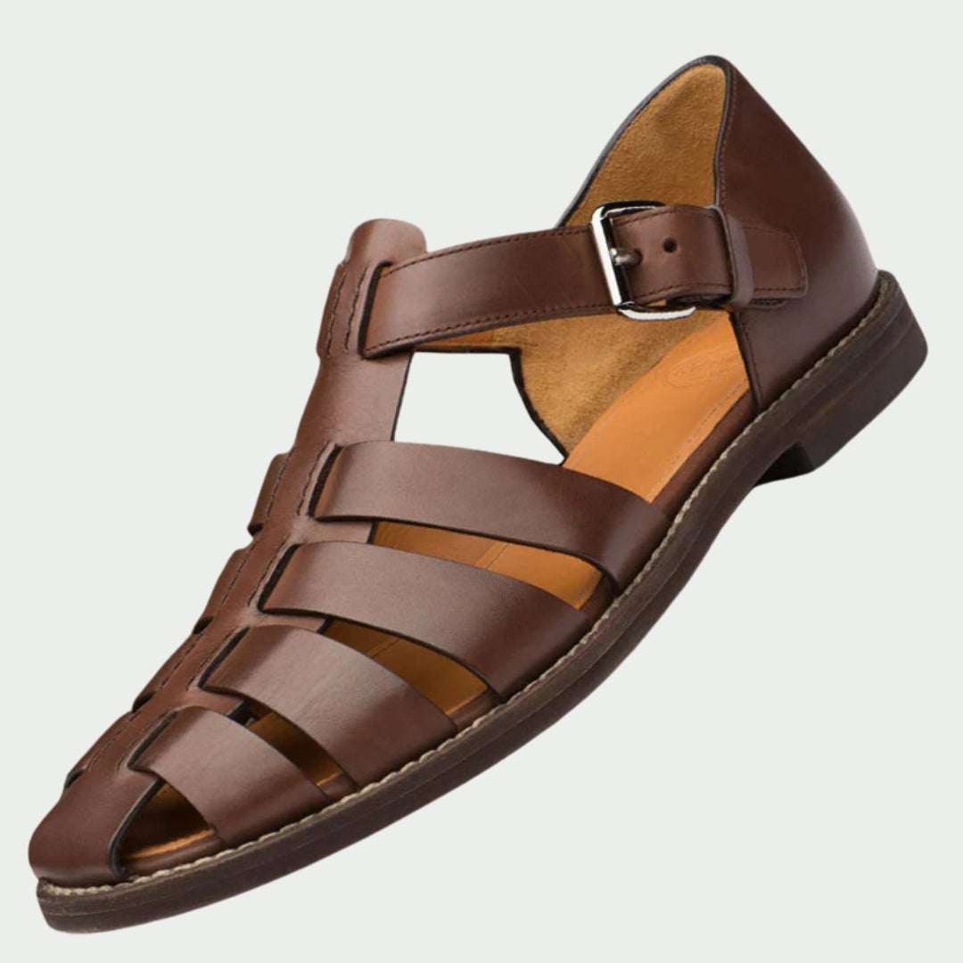 Premium leren sandalen voor heren