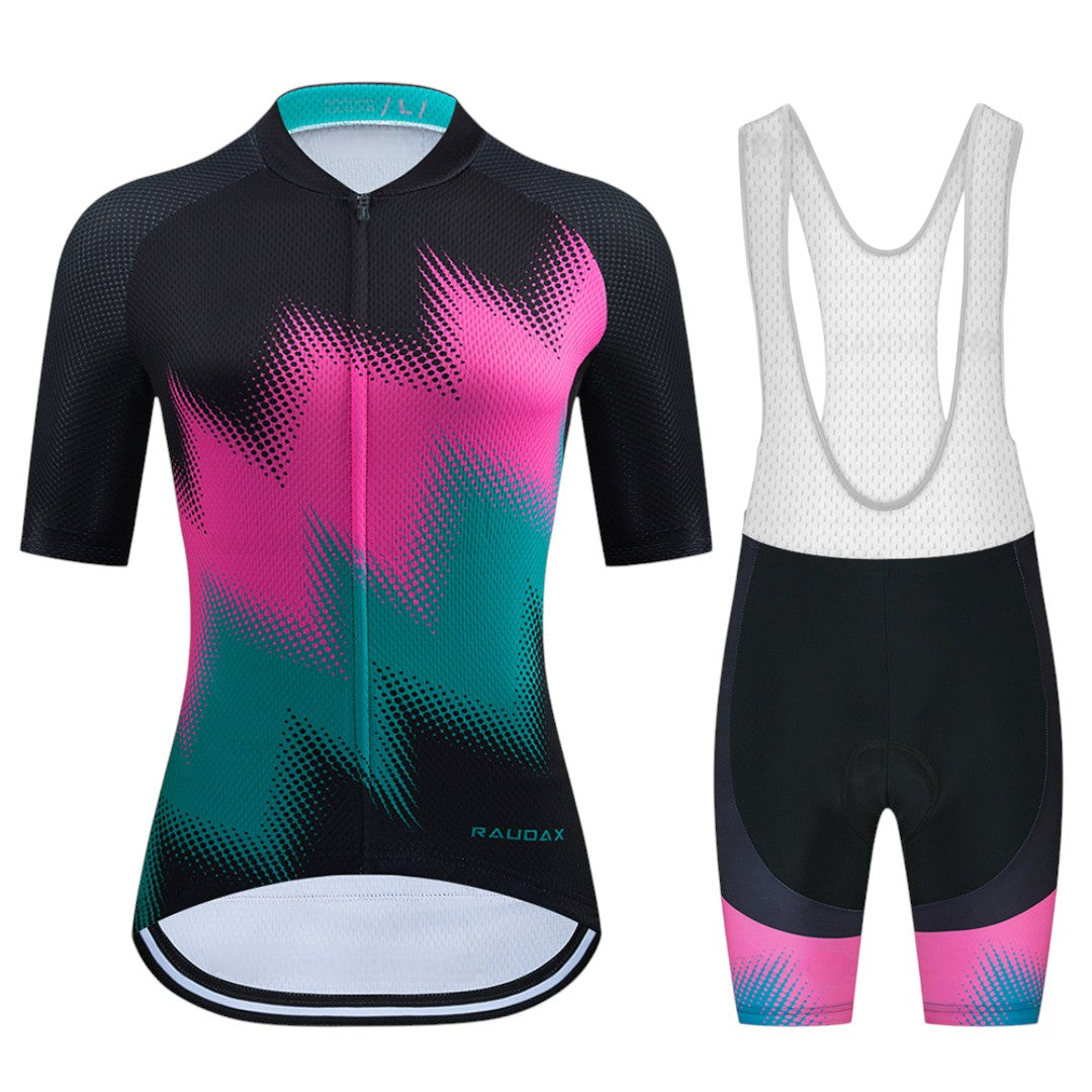 RAUDAX Dames Zomer Fietskleding-Set