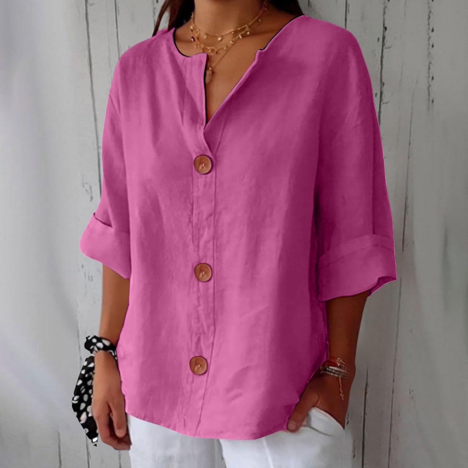Clara™ | Casual Linnen Blouse