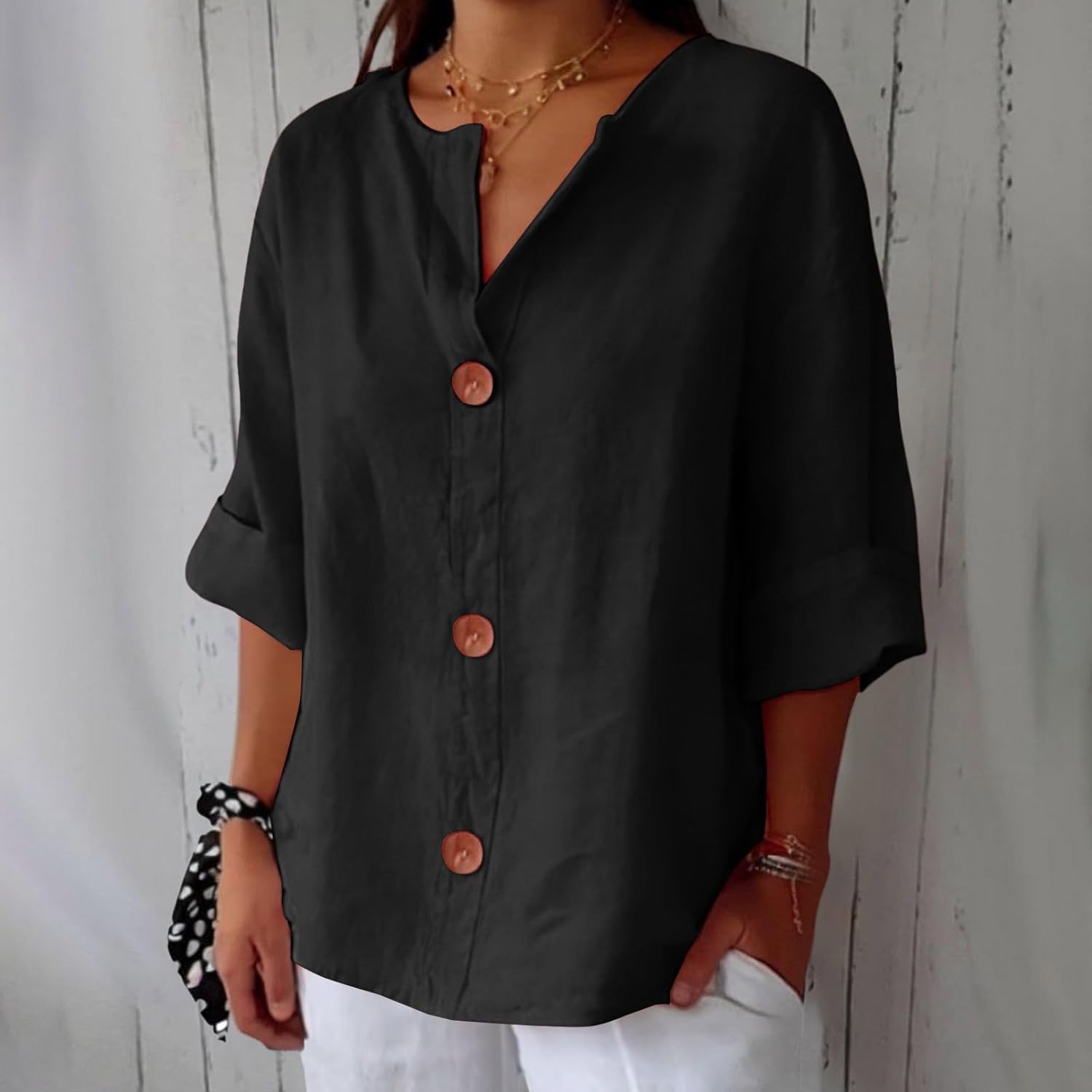Clara™ | Casual Linnen Blouse
