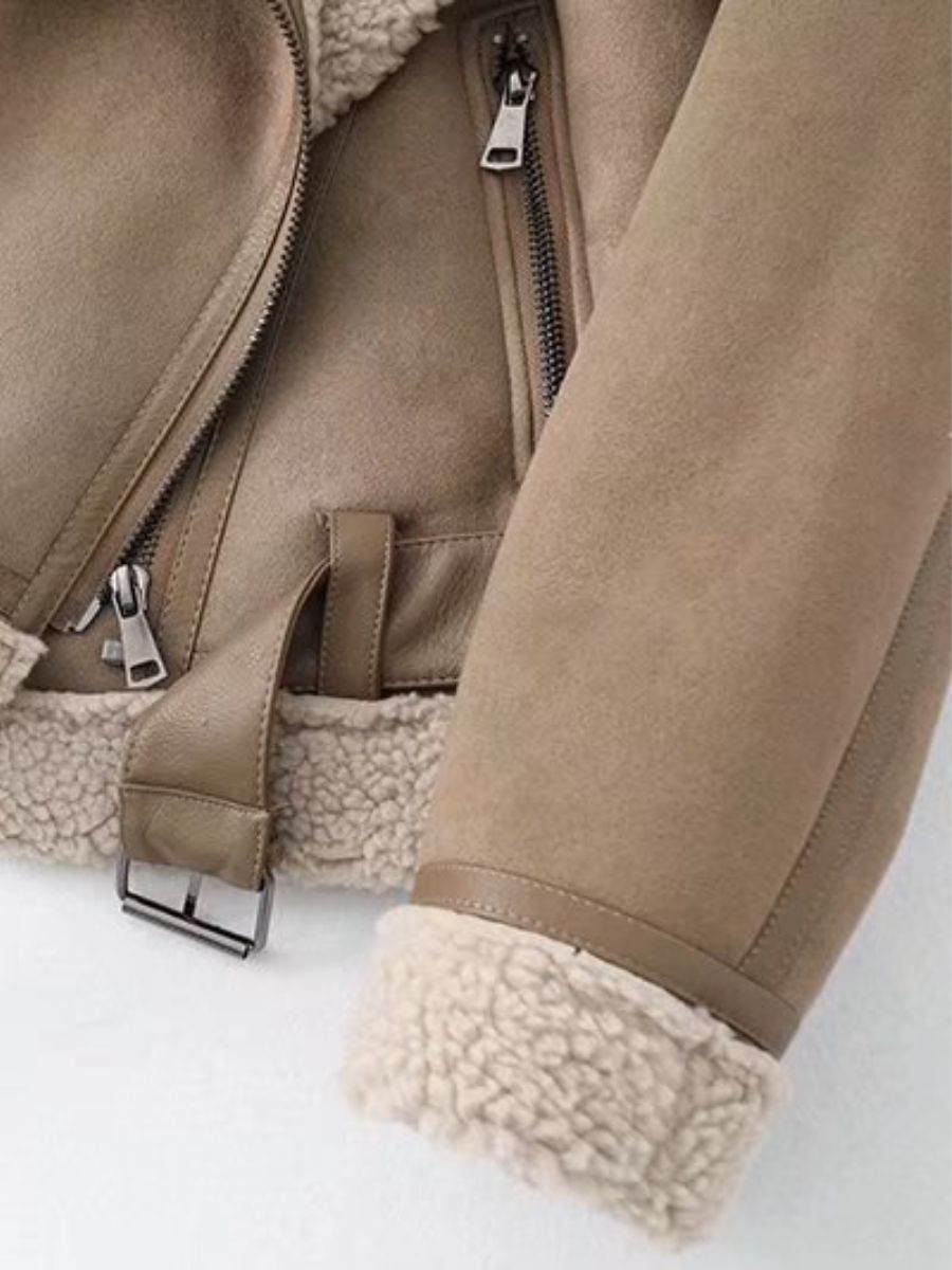 Paula |dubbelgevoerde jas