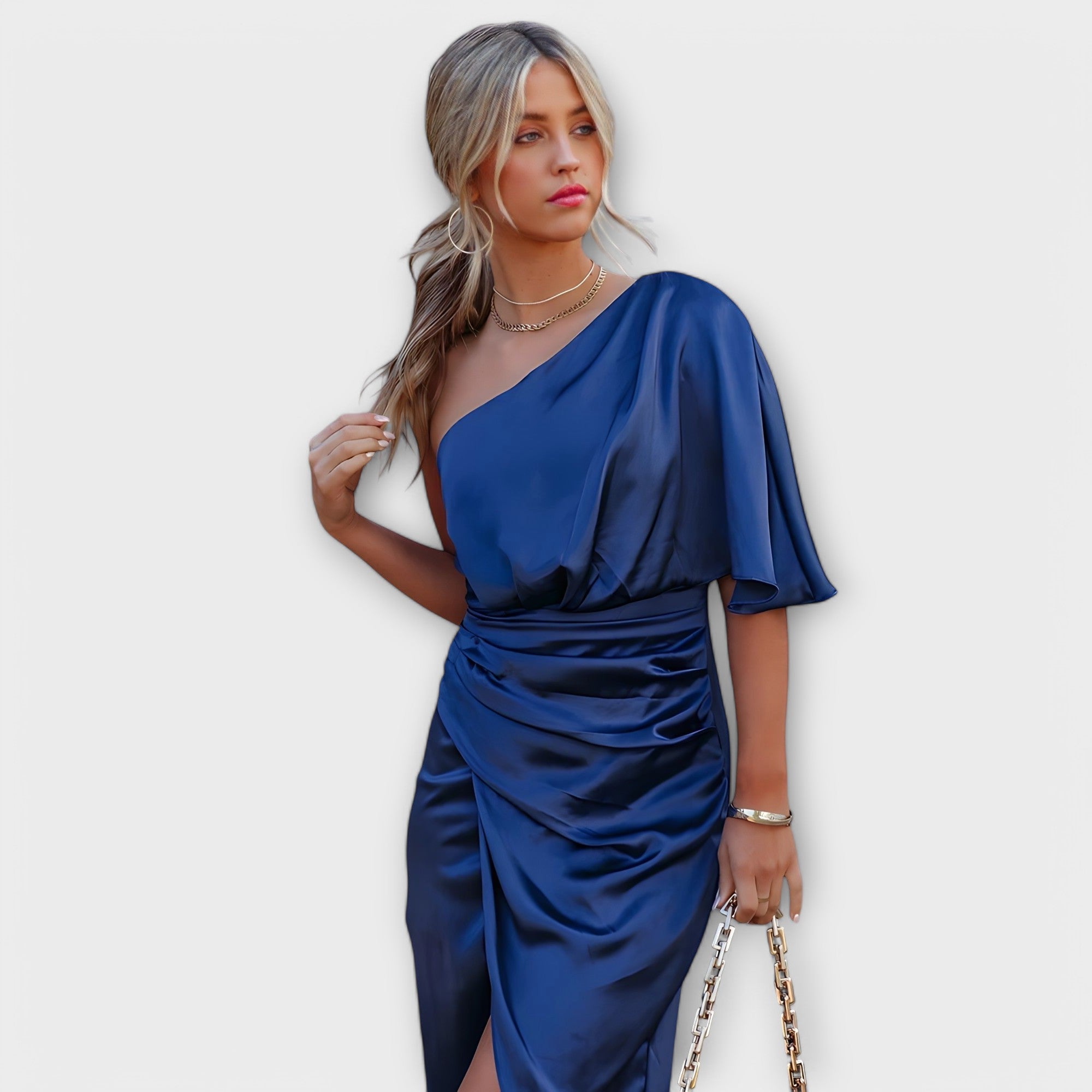 Élise - Luxe Zijde Feestjurk