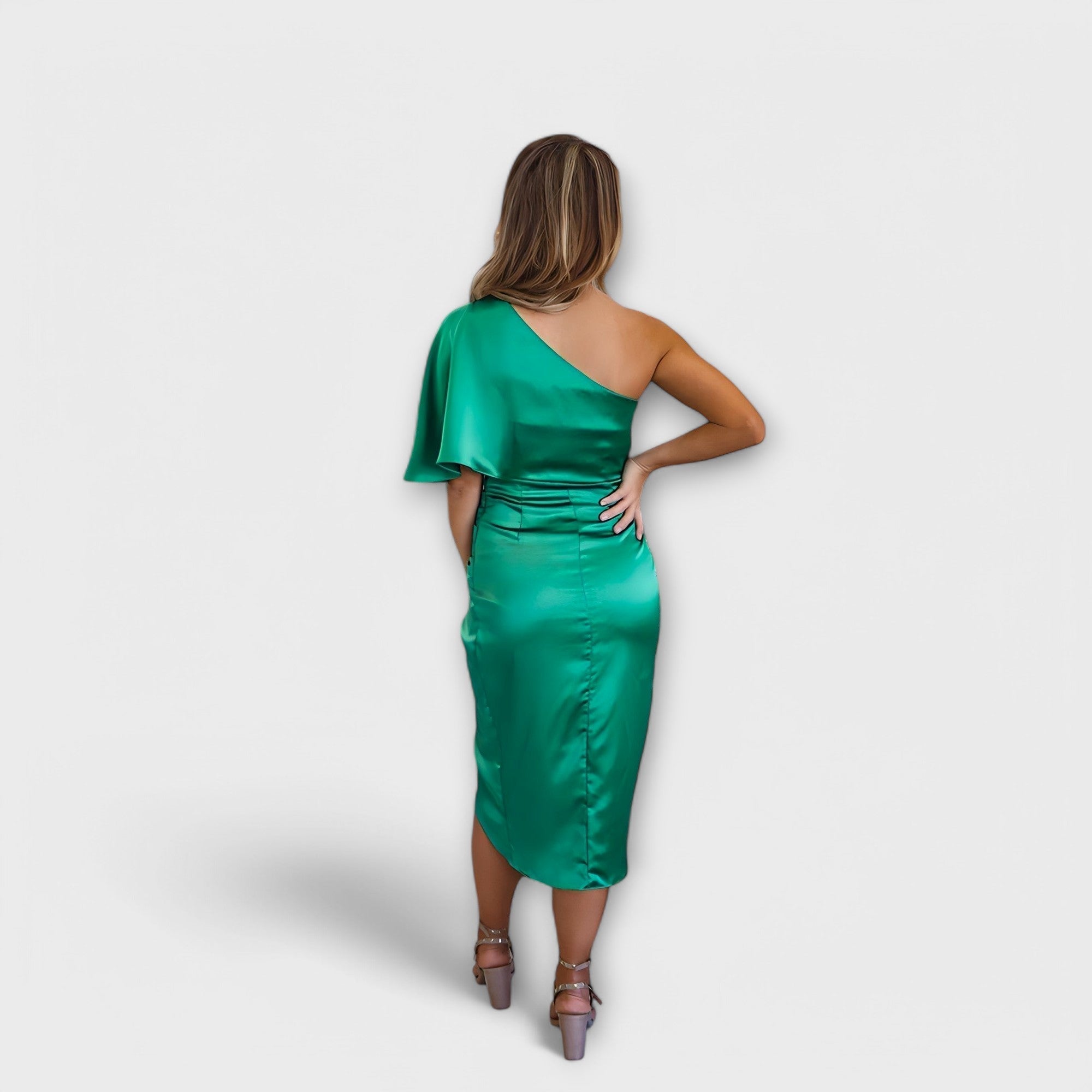 Élise - Luxe Zijde Feestjurk