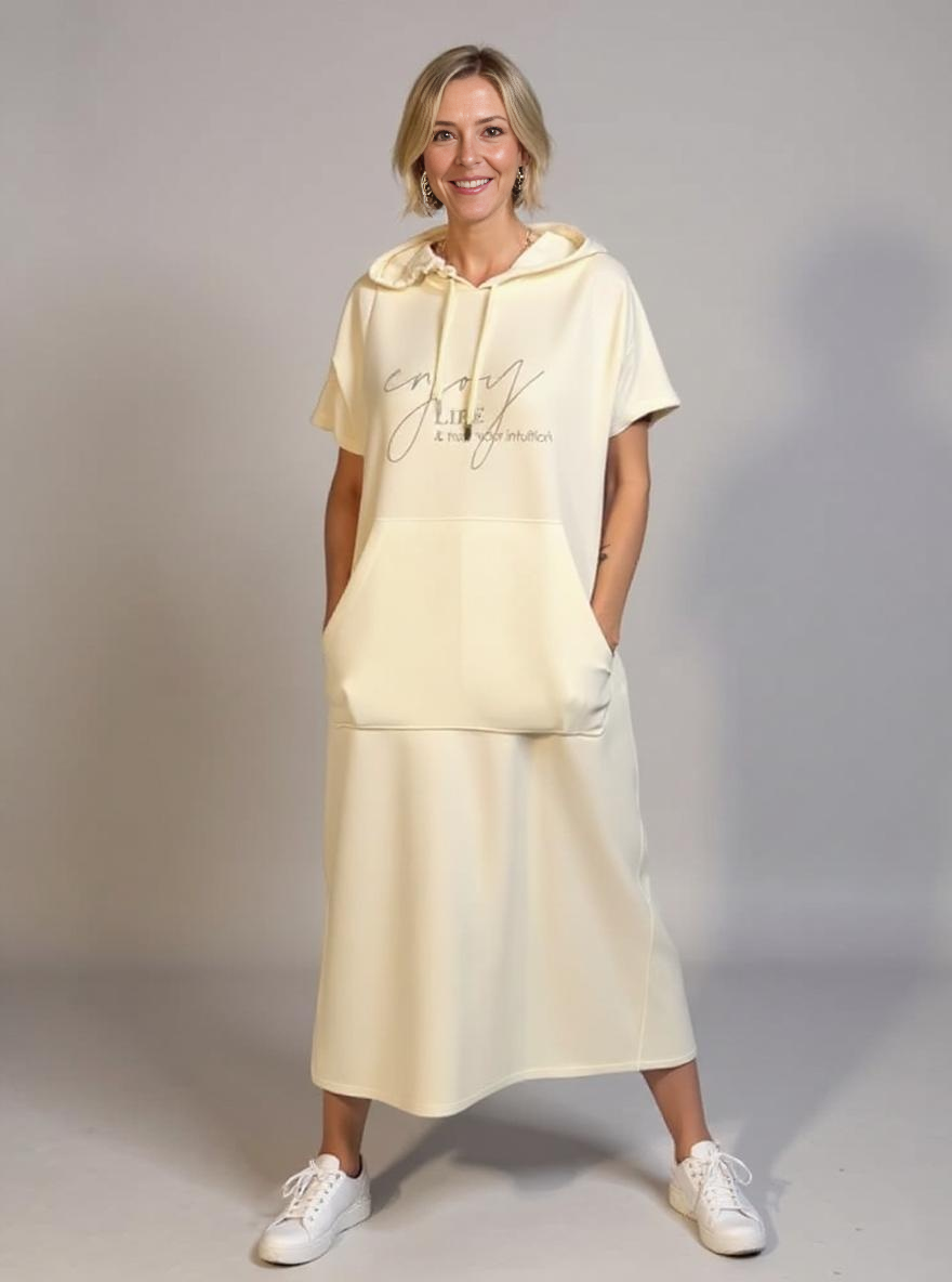 Saskia | Casual Hoodie Jurk