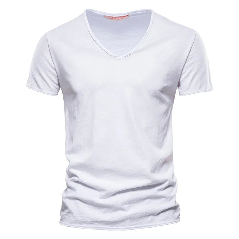 Katoenen T-shirt (1+1 gratis)