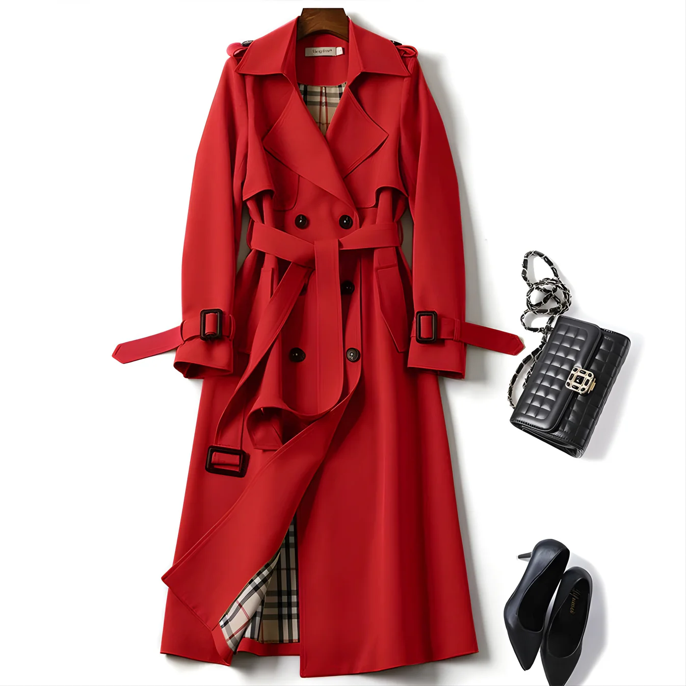 Eva – Stijlvolle Elegante Trenchcoat
