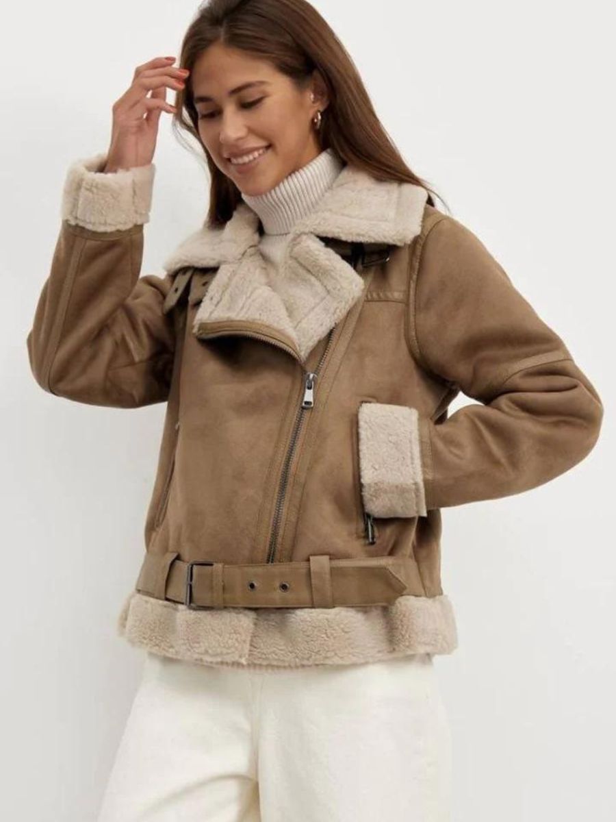 Paula |dubbelgevoerde jas