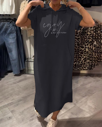 Saskia | Casual Hoodie Jurk