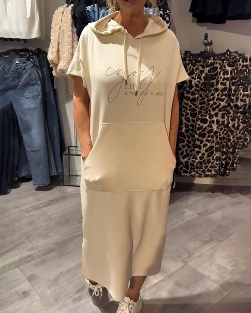 Saskia | Casual Hoodie Jurk