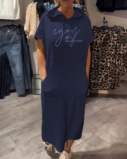 Saskia | Casual Hoodie Jurk
