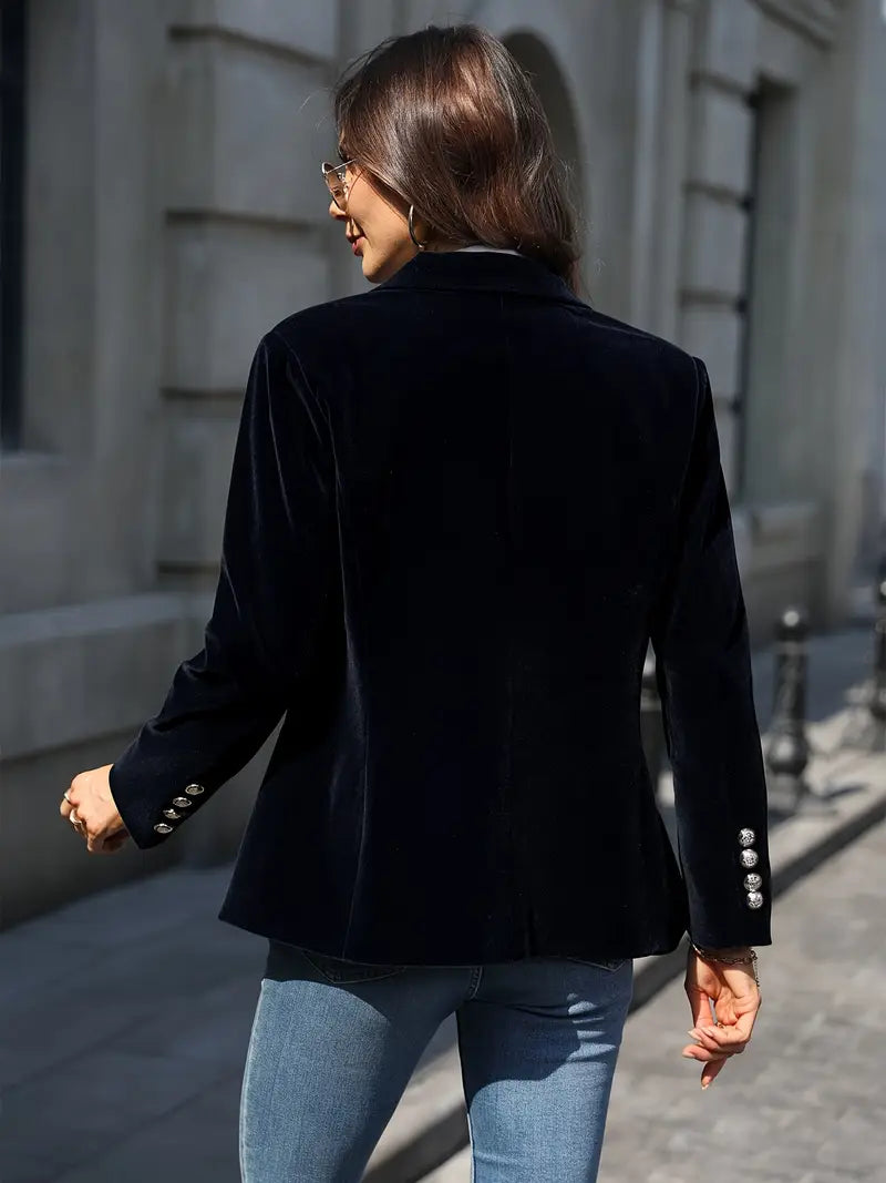 Zara | Fluwelen Blazer