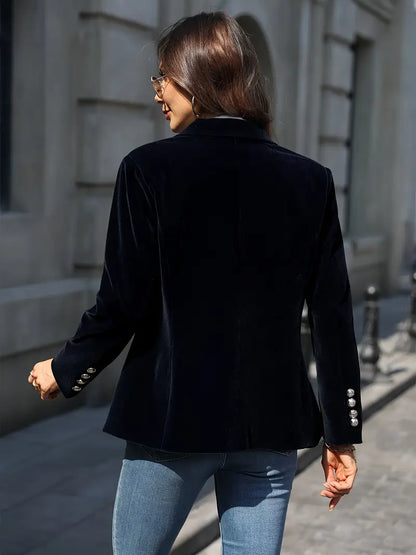 Zara | Fluwelen Blazer