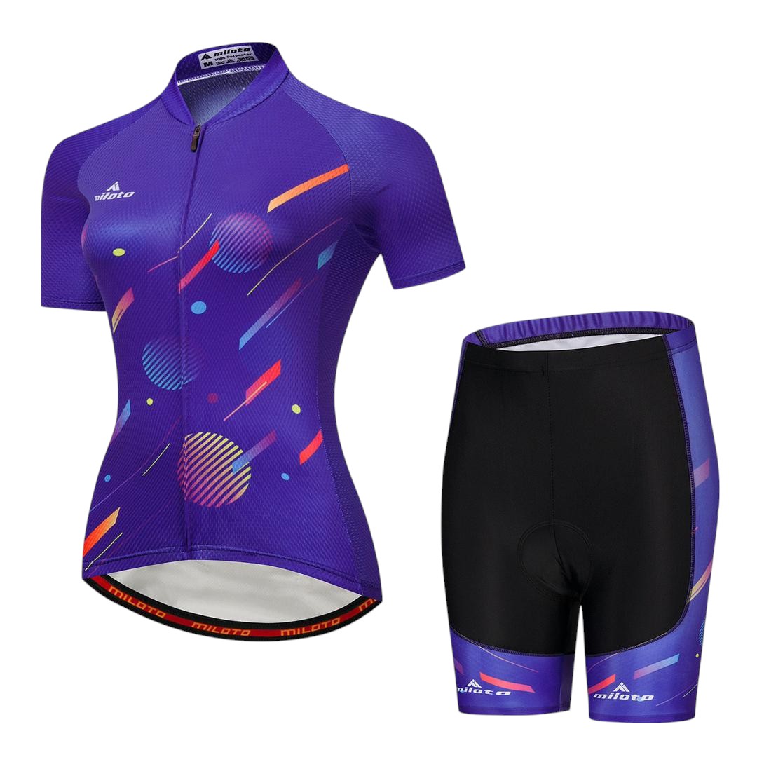 MILOTO SPORT Dames Wielrenset