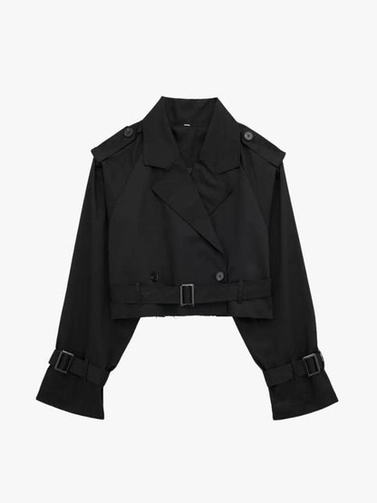 Zara | Cropped Trenchcoat