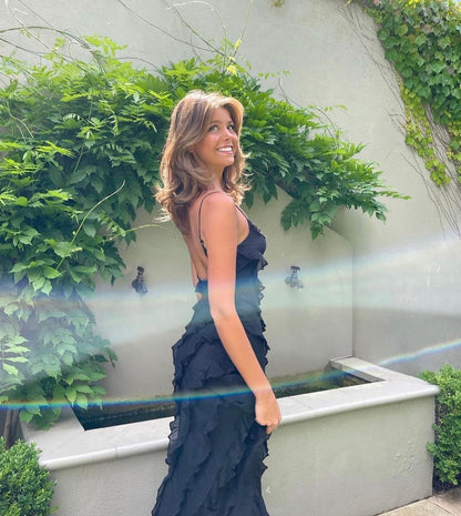 Zara - Maxi-jurk met ruches