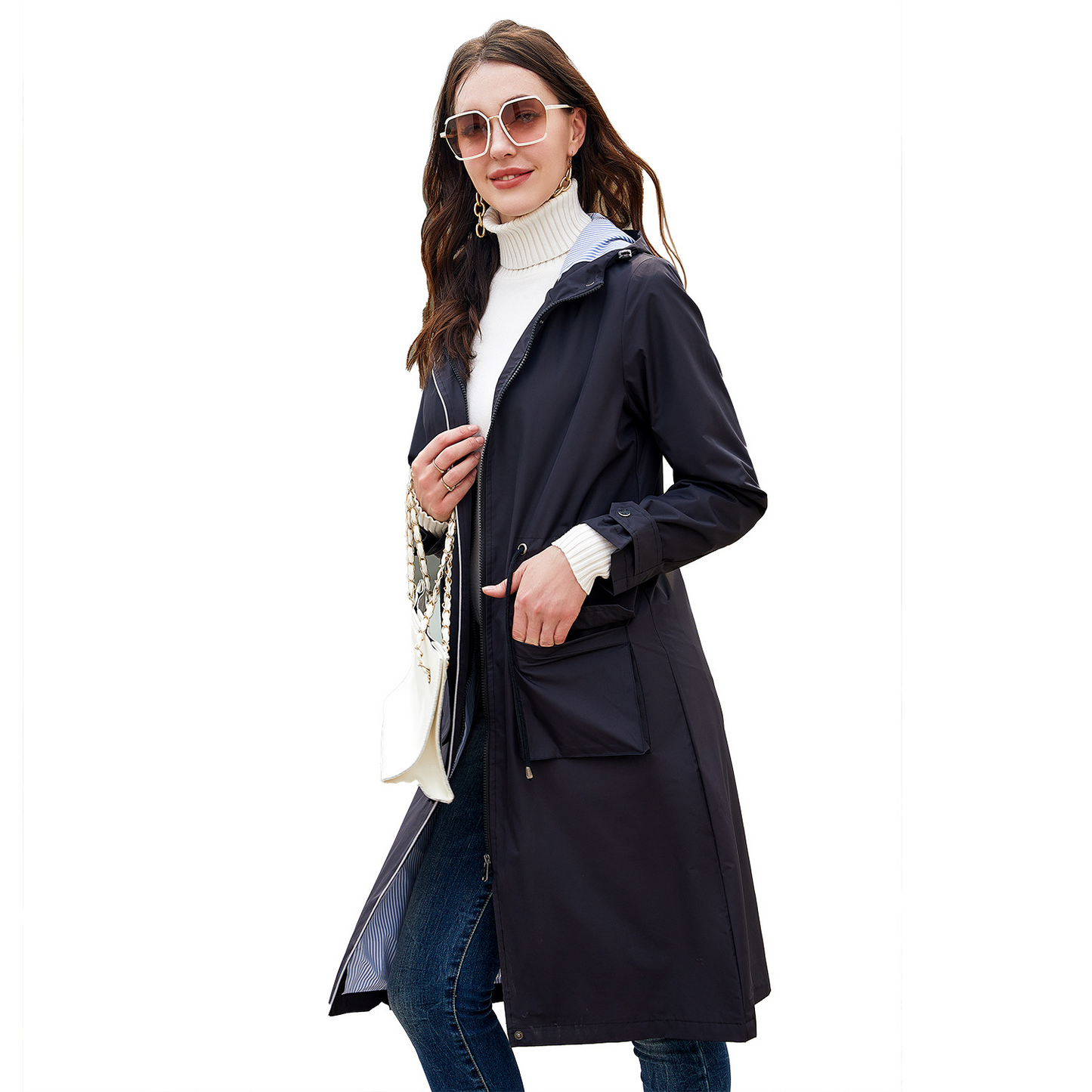 Bethany - Stijlvolle waterdichte trenchcoat