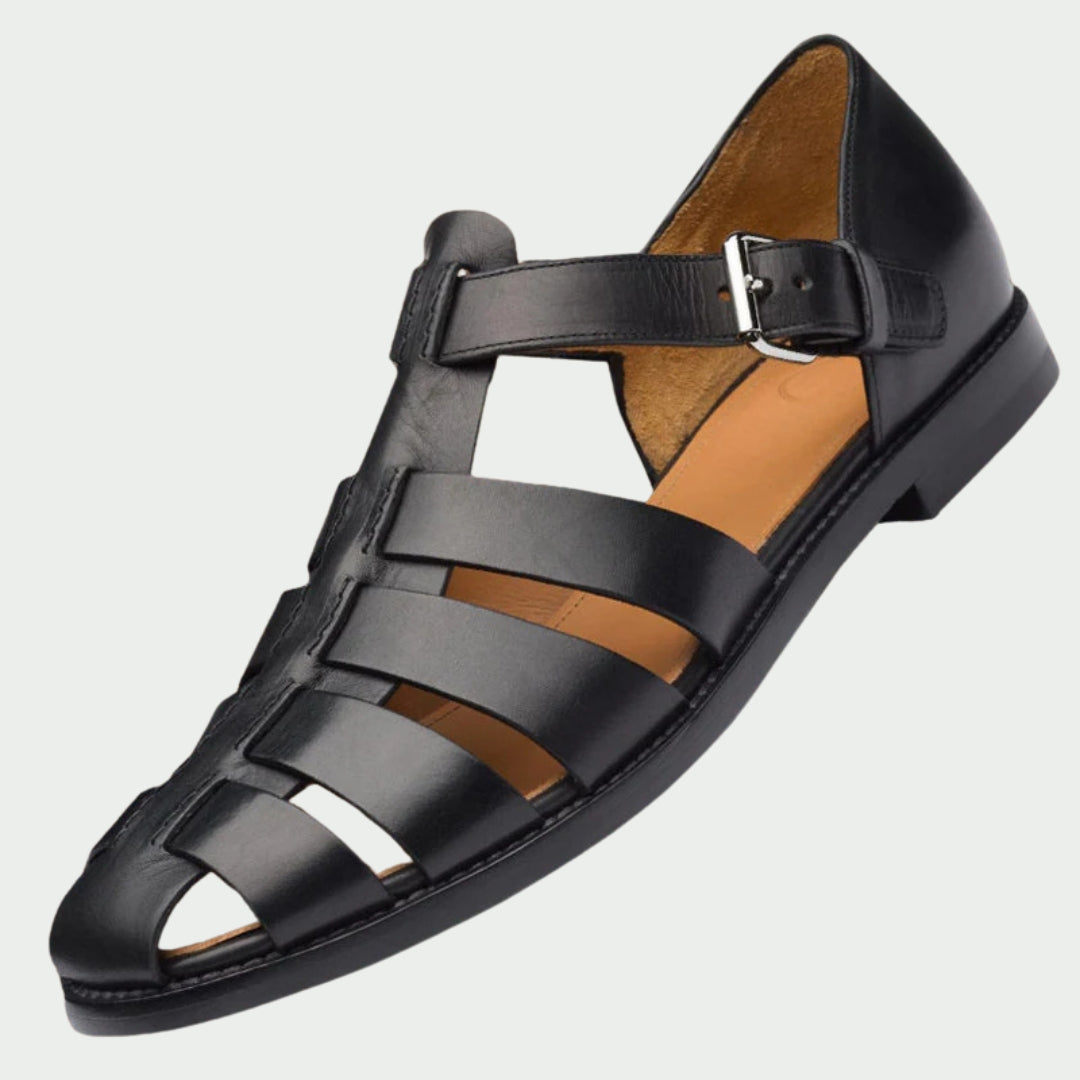 Premium leren sandalen voor heren