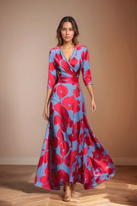 blauw/roze