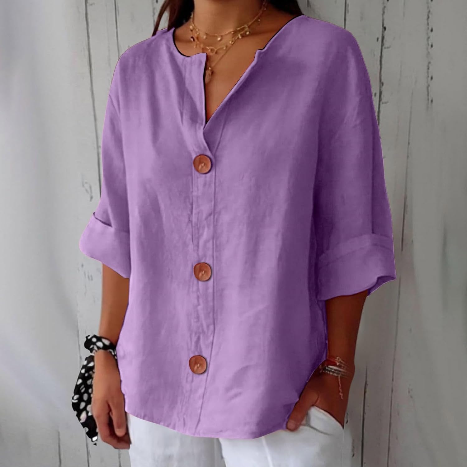 Clara™ | Casual Linnen Blouse