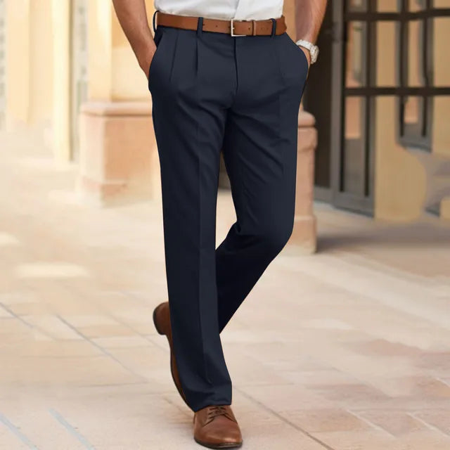 Harry | Rechte broek met een middelhoge taille