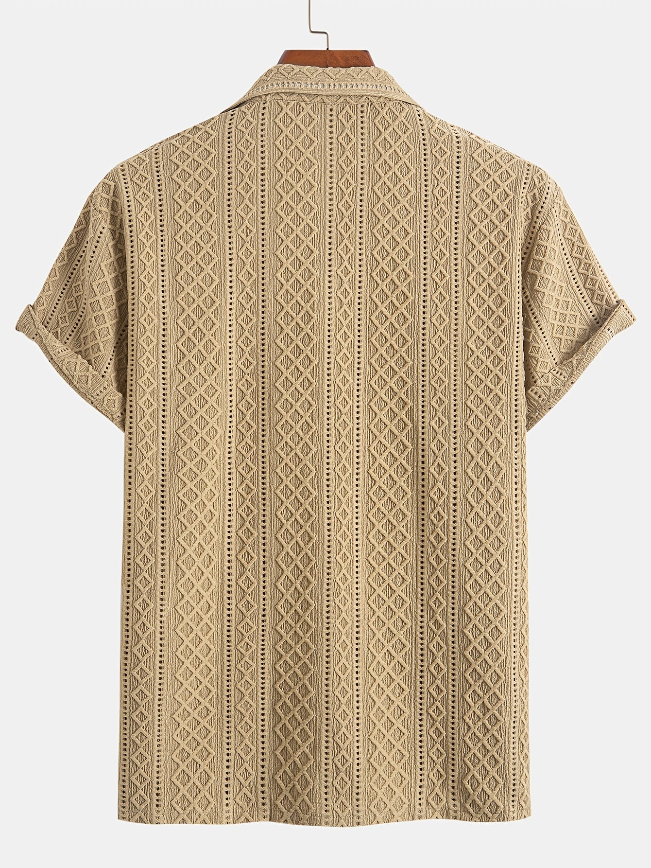 Laurent™ | Camicia Bohemien con Motivo in Rilievo
