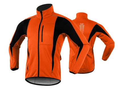Waterdichte en warme fietsjack