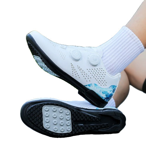 Wielerschoenen voor op de weg en antislipzool | Zool voor klikpedalen