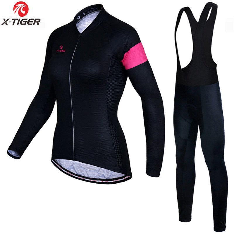 Damesfietsset - X-Tiger met lange mouwen