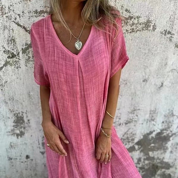 Angela | V-hals jurk