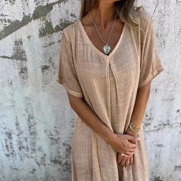 Angela | V-hals jurk