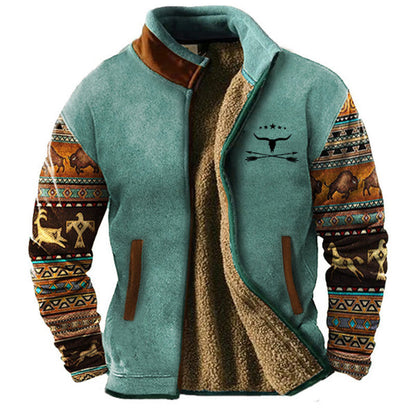 Bergzicht – Casual Fleecejack voor Heren