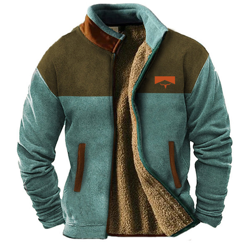 Bergzicht – Casual Fleecejack voor Heren