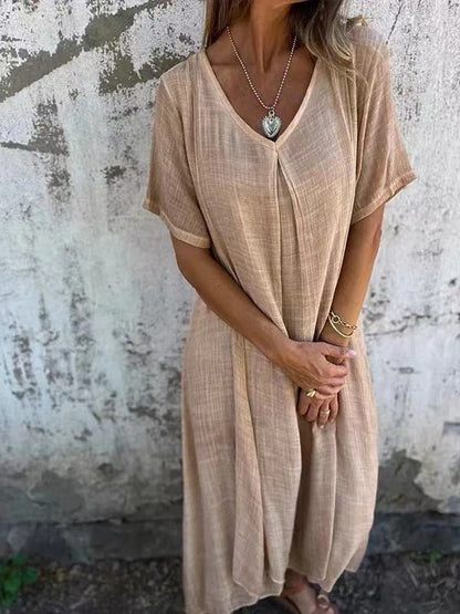 Angela | V-hals jurk