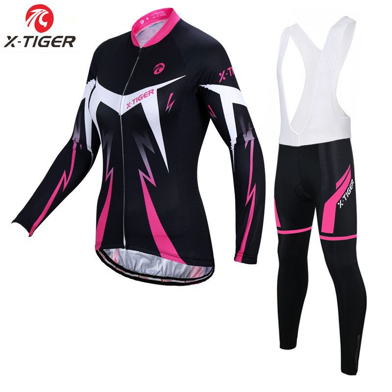 Damesfietsset - X-Tiger met lange mouwen