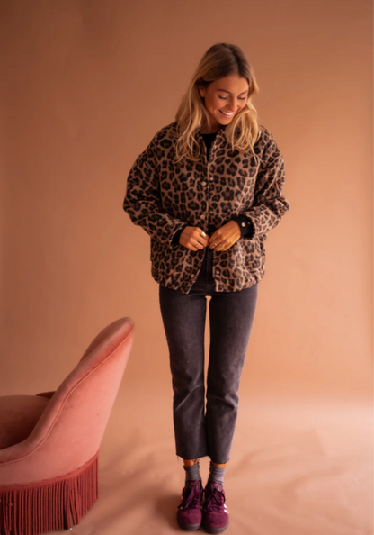 Charlene | Luipaard Trendy jasje