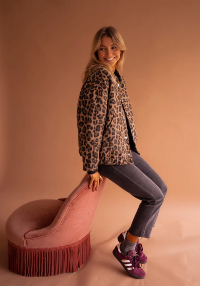 Charlene | Luipaard Trendy jasje