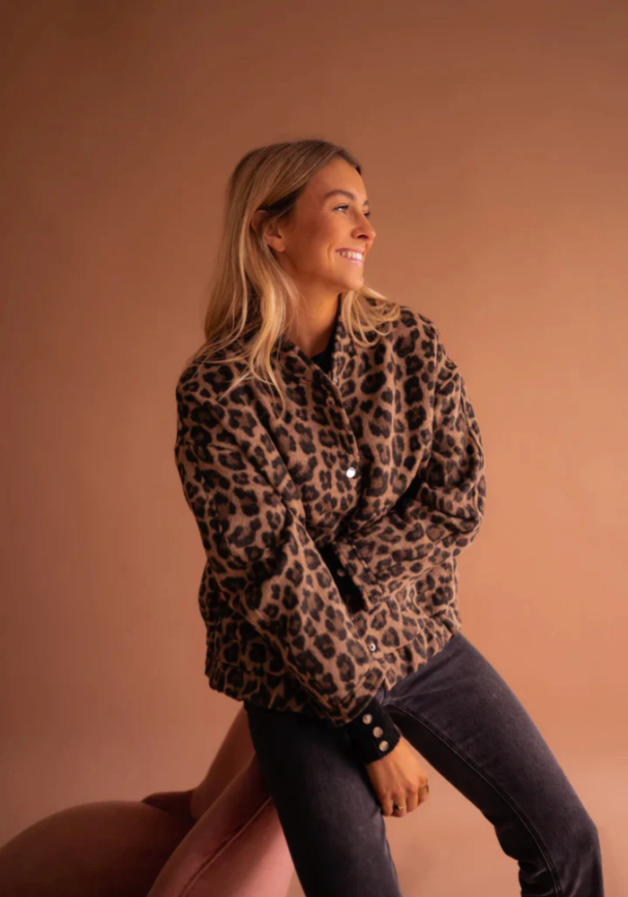 Charlene | Luipaard Trendy jasje