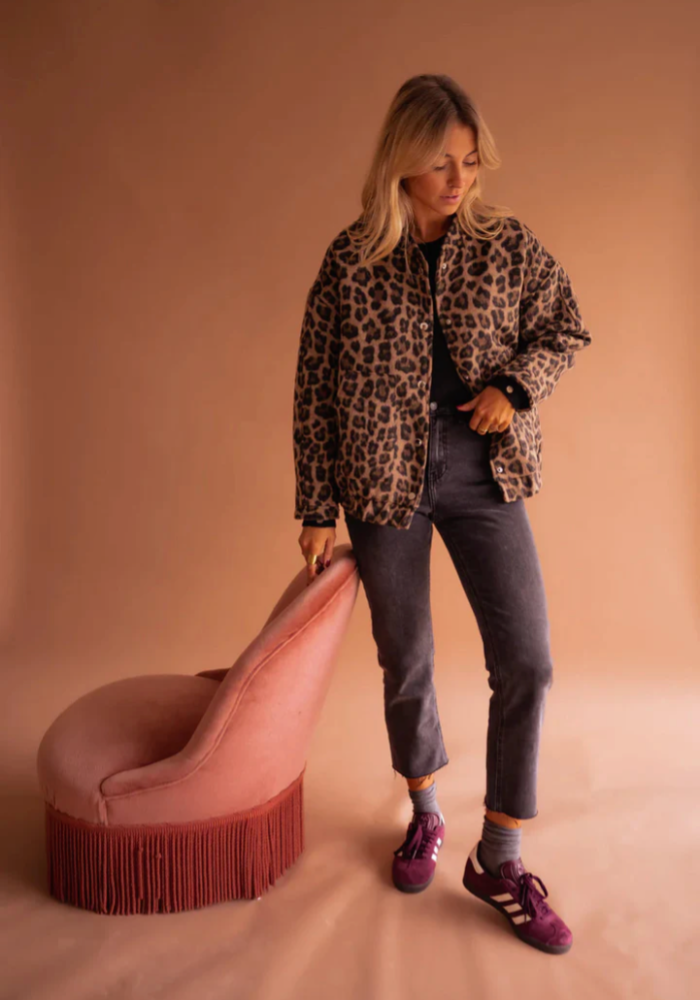Charlene | Luipaard Trendy jasje
