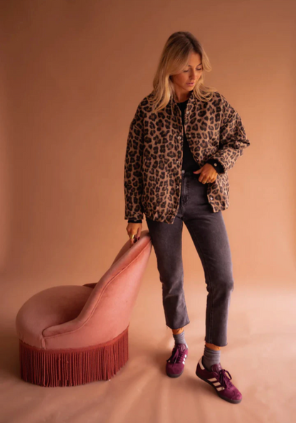 Charlene | Luipaard Trendy jasje