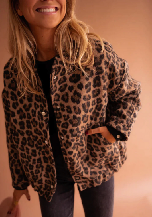 Charlene | Luipaard Trendy jasje
