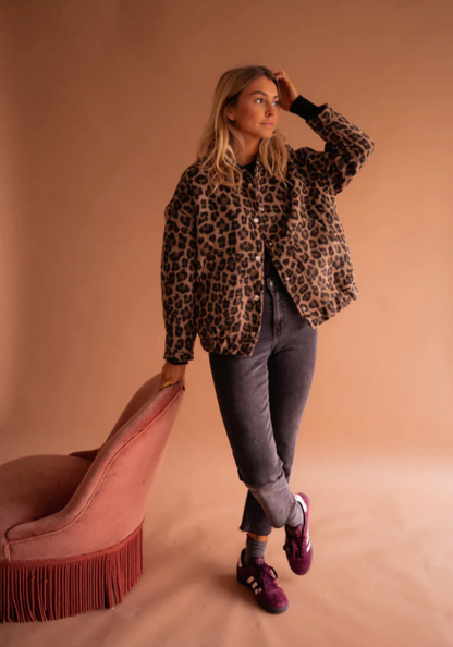 Charlene | Luipaard Trendy jasje