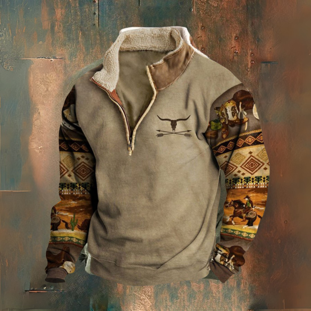 Buitenpost – Halfzip Herfst/Winter Fleecejack