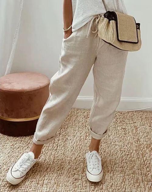 Elin linnen broek