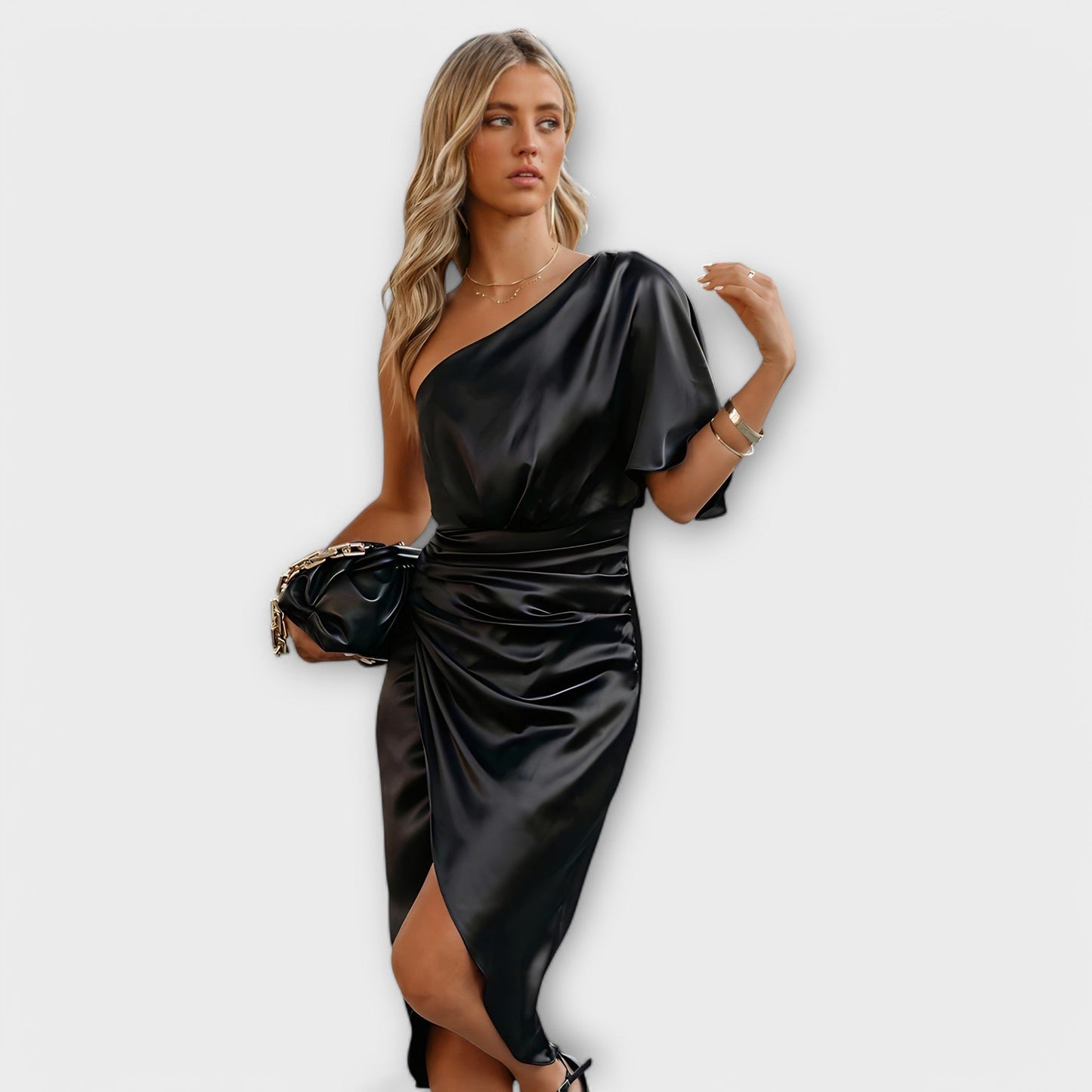 Élise - Luxe Zijde Feestjurk