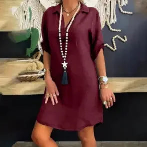 Sophia linnen kleedje