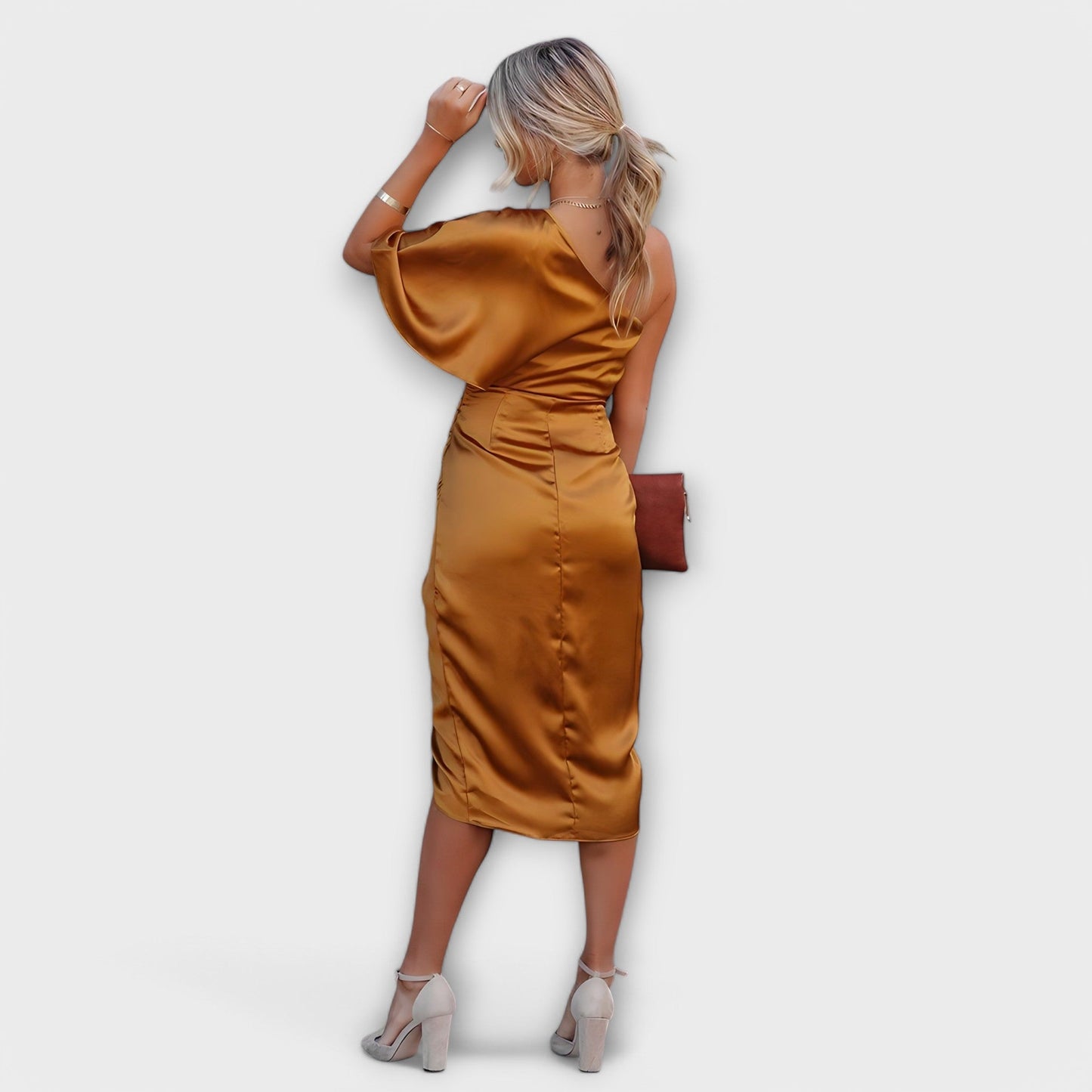 Élise - Luxe Zijde Feestjurk