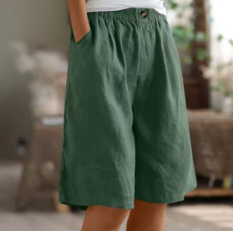 Hilde - Wijde Vrijetijdsshorts