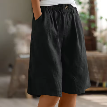 Hilde - Wijde Vrijetijdsshorts